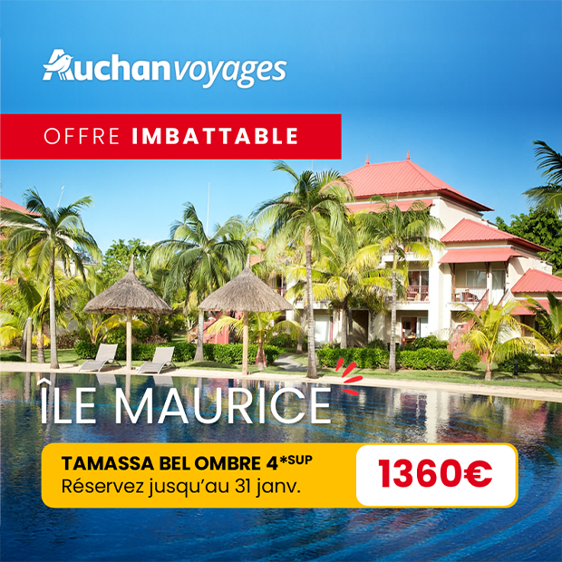 Auchan voyages ile maurice