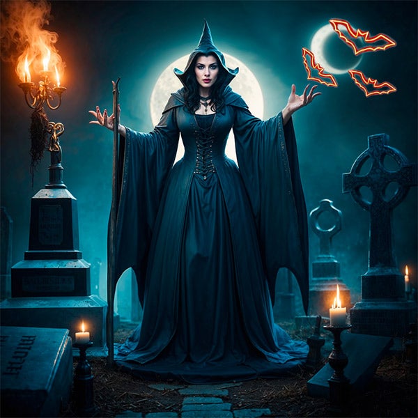Cimetiere enchante Halloween 2024 Faches centre commercial