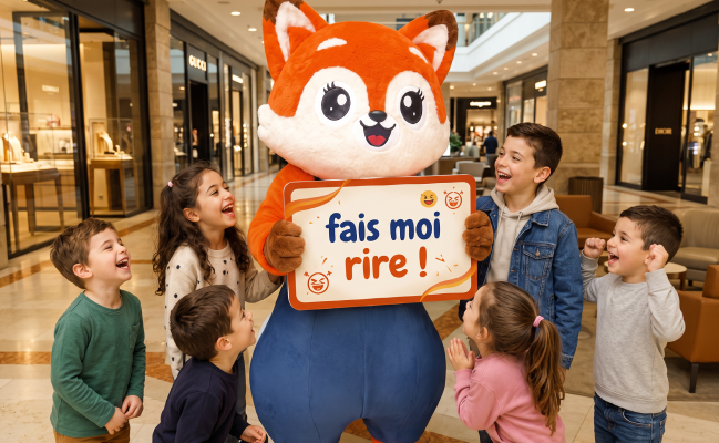 mascotte roxie faches au festival