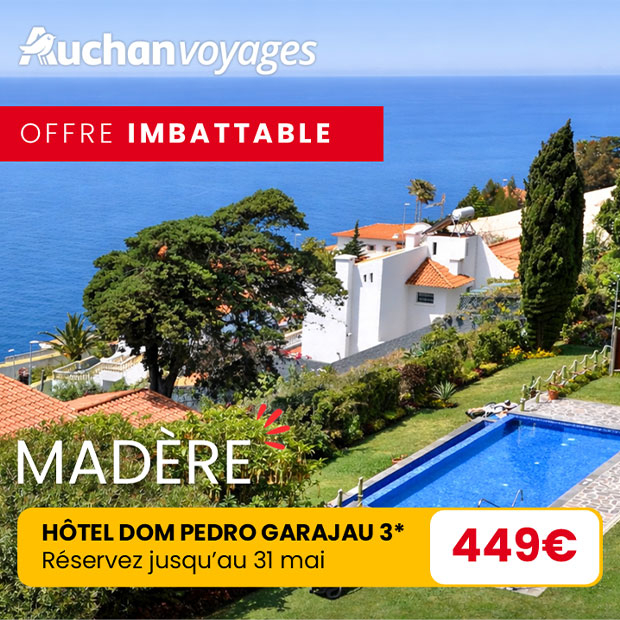 En route pour un séjour à Madère à partir de 449€*